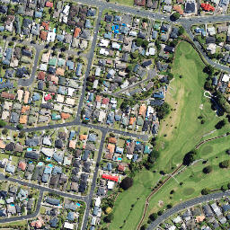 Satellite imagery of Otumoetai Pa, NZ