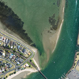 Satellite imagery of Mission Point, NZ