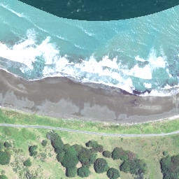Satellite imagery of Te Wharenaonao Point, NZ