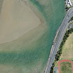 Satellite imagery of Mission Point, NZ
