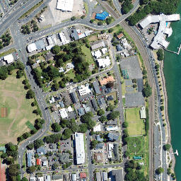 Satellite imagery of Mission Point, NZ