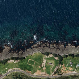Satellite imagery of Waikawa Point, NZ