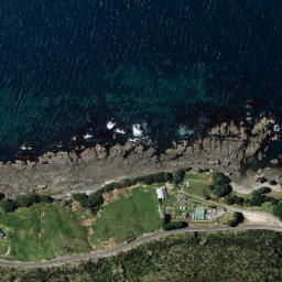 Satellite imagery of Waikawa Point, NZ