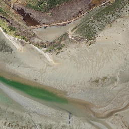 Satellite imagery of Te Ngaiopapapa Point, NZ