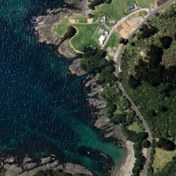 Satellite imagery of Waikawa Point, NZ