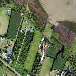 Satellite imagery of Maheka Point, NZ