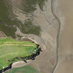 Satellite imagery of Oruamatua Point, NZ