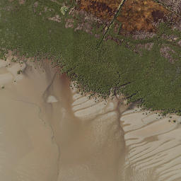 Satellite imagery of Karikari Point, NZ