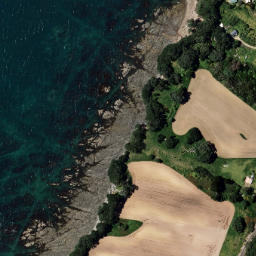 Satellite imagery of Ohinemango Point, NZ