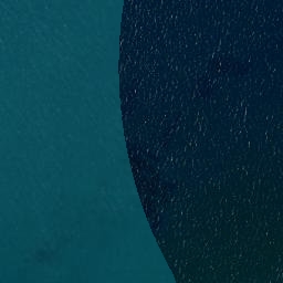 Satellite imagery of Kopuni Point, NZ