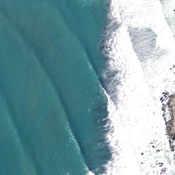 Satellite imagery of Te Hara Point, NZ