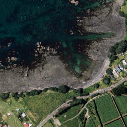 Satellite imagery of Kopuni Point, NZ