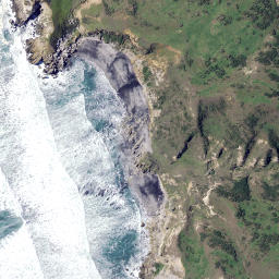 Satellite imagery of Te Hara Point, NZ