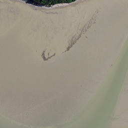 Satellite imagery of Pirere Point, NZ