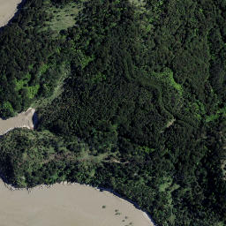 Satellite imagery of Pirere Point, NZ