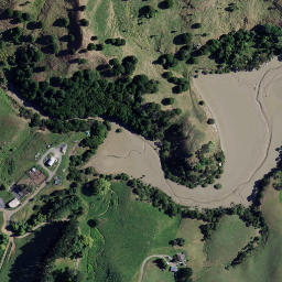 Satellite imagery of Matanawe Point, NZ