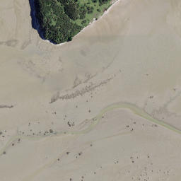 Satellite imagery of Paroa Point, NZ