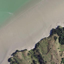 Satellite imagery of Te Puna Point, NZ