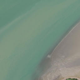 Satellite imagery of Hauraki Point, NZ