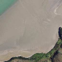 Satellite imagery of Hauraki Point, NZ