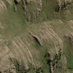 Satellite imagery of Cerro Pirámide, AR