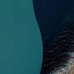 Satellite imagery of Okahu Point, NZ