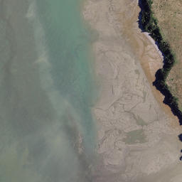 Satellite imagery of Paritata Point, NZ