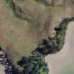 Satellite imagery of Paritata Point, NZ