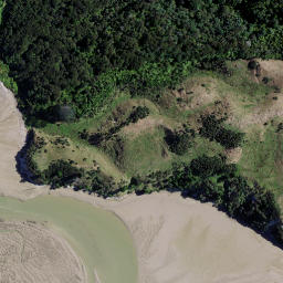 Satellite imagery of Kupapa Point, NZ