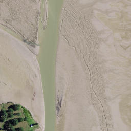 Satellite imagery of Kupapa Point, NZ