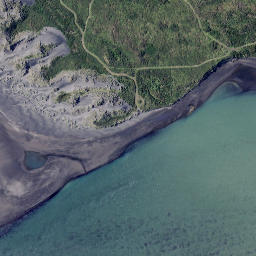 Satellite imagery of Rangitoto Point, NZ