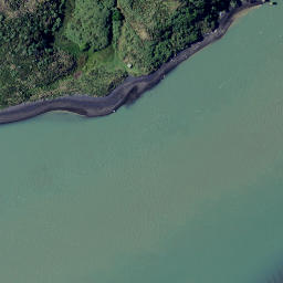 Satellite imagery of Rangitoto Point, NZ