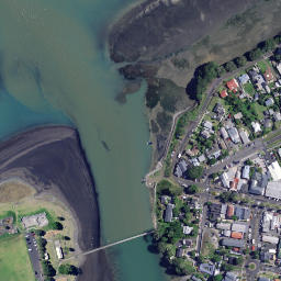 Satellite imagery of Putoetoe Point, NZ