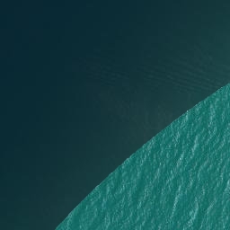 Satellite imagery of Pokohinu Point, NZ