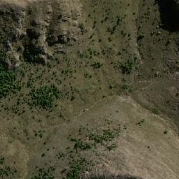 Satellite imagery of Cerro Áspero, AR