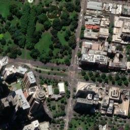 Satellite imagery of Survey Co-ordination act Permanent Mark, AU