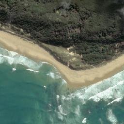 Satellite imagery of Point Ricardo, AU