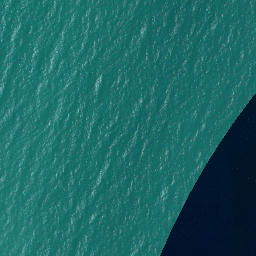 Satellite imagery of Ohae Point, NZ
