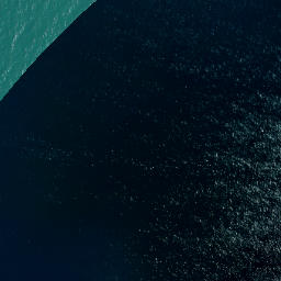 Satellite imagery of Ohae Point, NZ