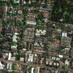 Satellite imagery of Beckett Park's Stone Observation Tower, AU