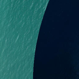 Satellite imagery of Ohae Point, NZ