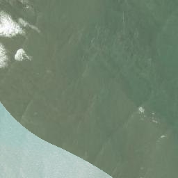 Satellite imagery of Whakariki Point, NZ