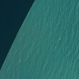 Satellite imagery of Tokata Point, NZ