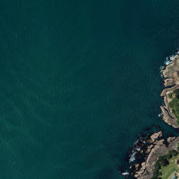 Satellite imagery of Tokata Point, NZ