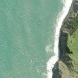 Satellite imagery of Woody Head, NZ