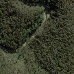 Satellite imagery of Barnes Lookout, AU