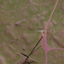 Satellite imagery of Mount Violet, AU