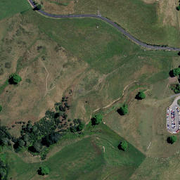 Satellite imagery of Hobbiton Movie Set, NZ