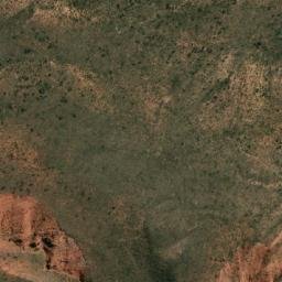 Satellite imagery of Cerro Mesa, AR