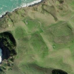 Satellite imagery of Papanui Point, NZ